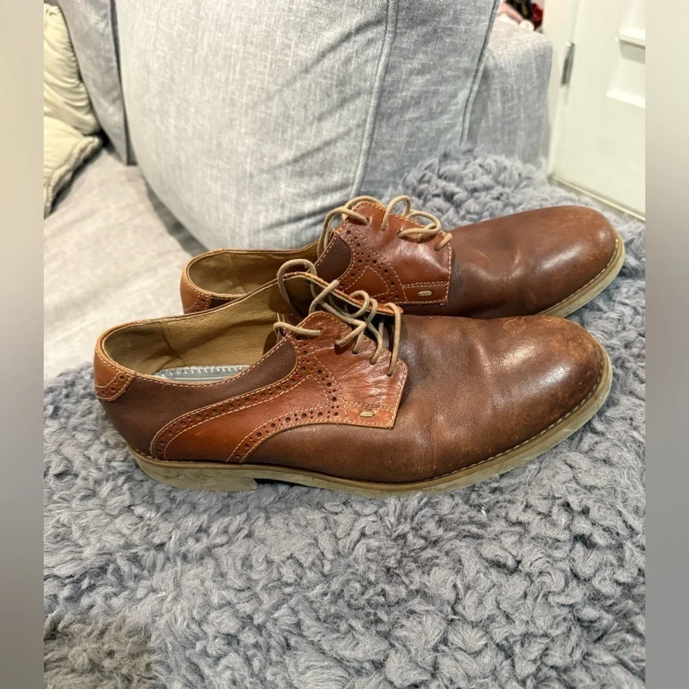 Johnston & Murphy Brown Leather Men's Shoes